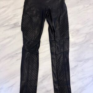 SPANX Moto Faux Leather Leggings